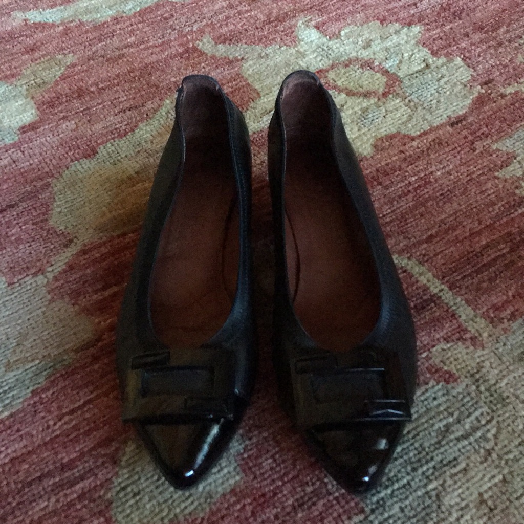 Hispanitis Black Block Heel Shoe